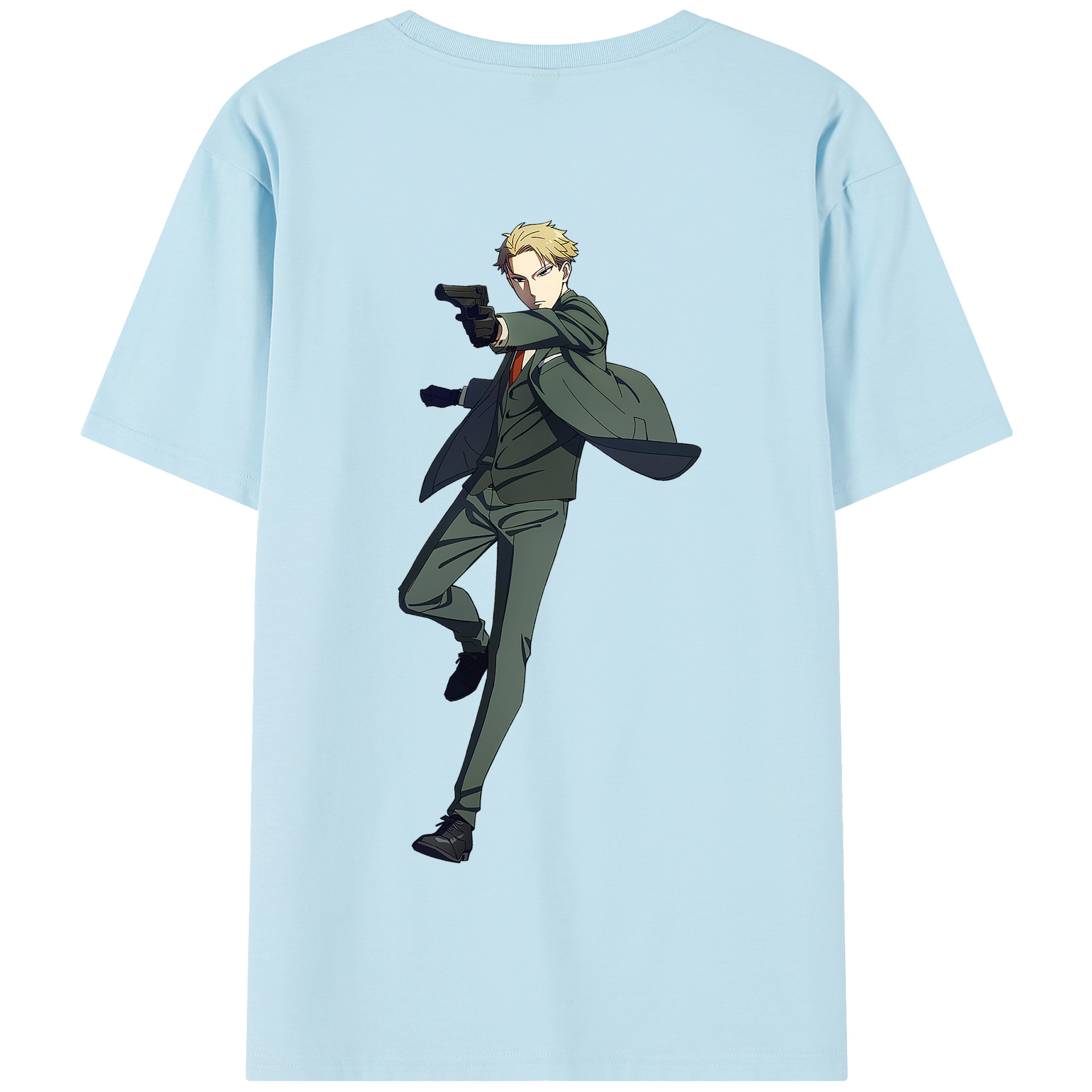 （画像用） SPY×FAMILY间谍家家酒 綿100％半袖Tシャツ（背面プリント）